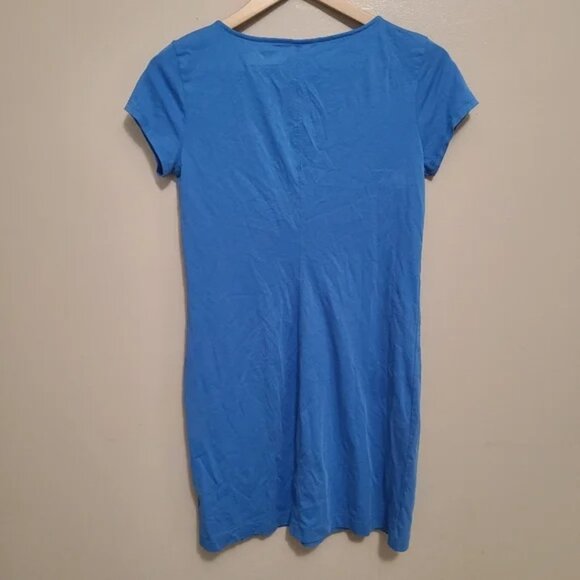 🌸Lilly Pulitzer🌸 EUC Brewster T-Shirt Dress in Bay Blue Size S - Picture 3 of 8